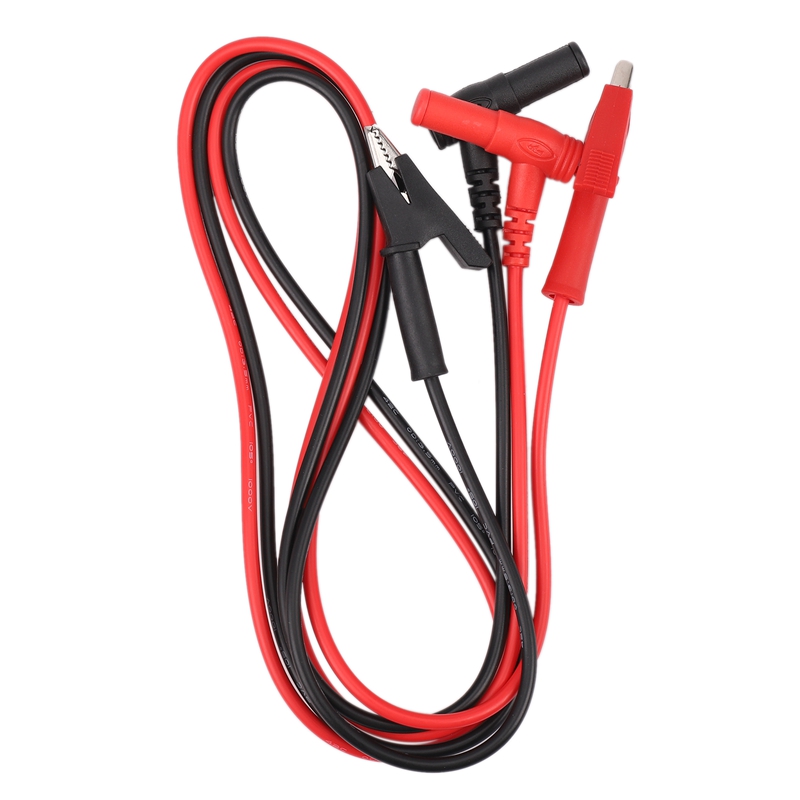 Pair Banana Plug to Alligator Clip Test Lead Crocodile Clip Lab Test ...