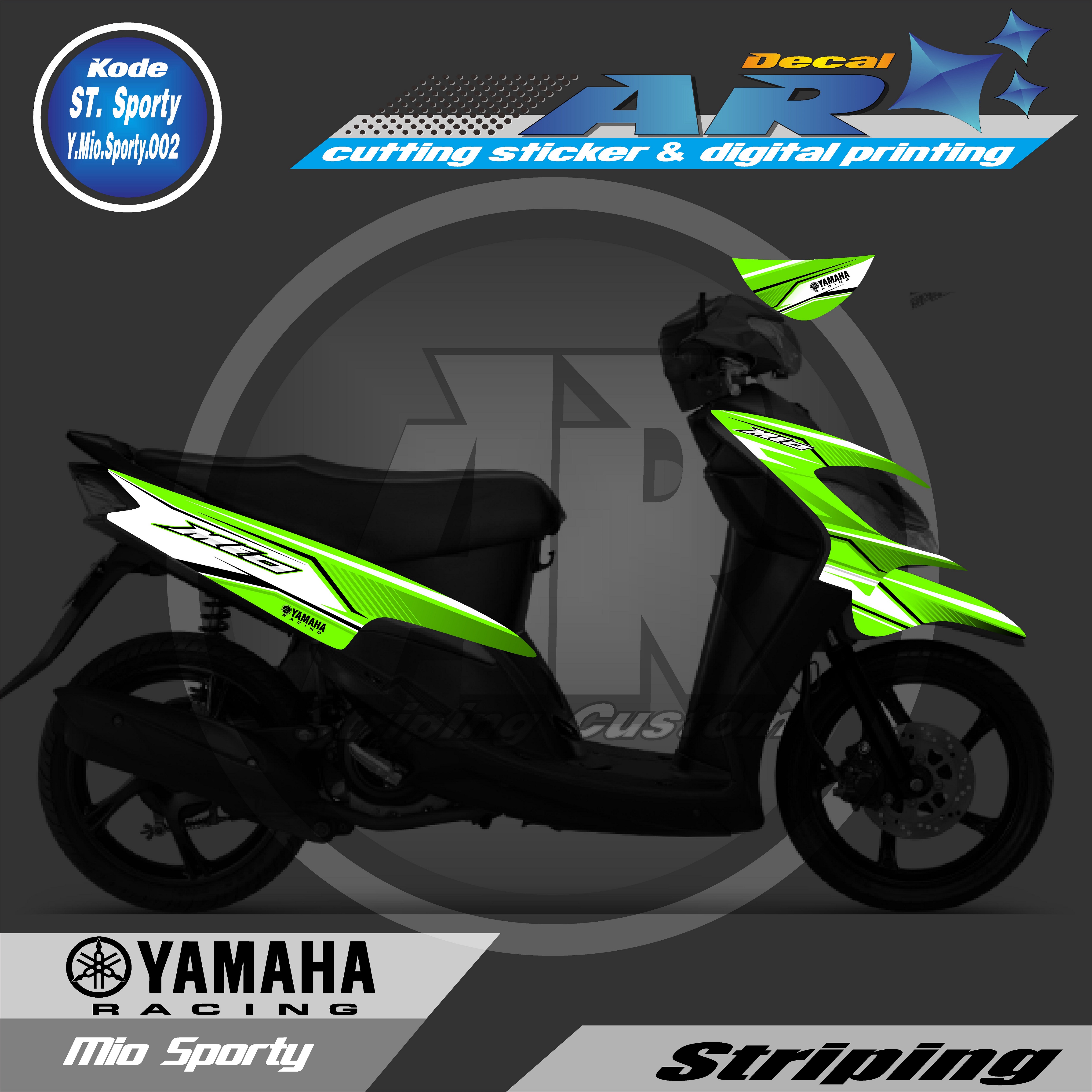 STRIPING MIO SPORTY SMILE STIKER MOTOR MIO SPORTY SMILE STIKER MIO SPORTY SMILE 02 Lazada Indonesia