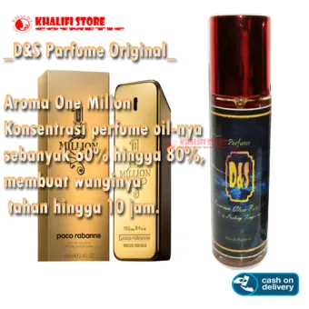 Minyak Wangi Pria Tahan Lama One Milion Aroma Segar Parfum Pria Farfum Pria Non Alkohol Parfume Aroma Tahan Lama Dijamin Lazada Indonesia