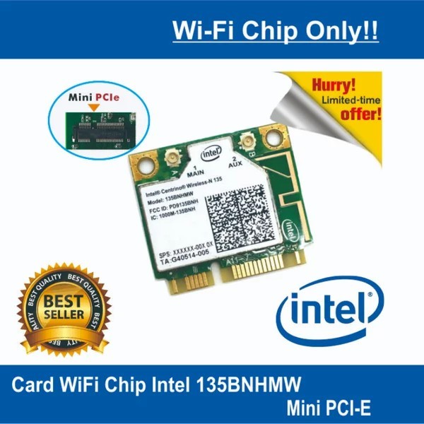WFIITL12 Internal WiFi Card Laptop INTEL 135BNHMW WIRELESS CHIP IC Lazada Indonesia