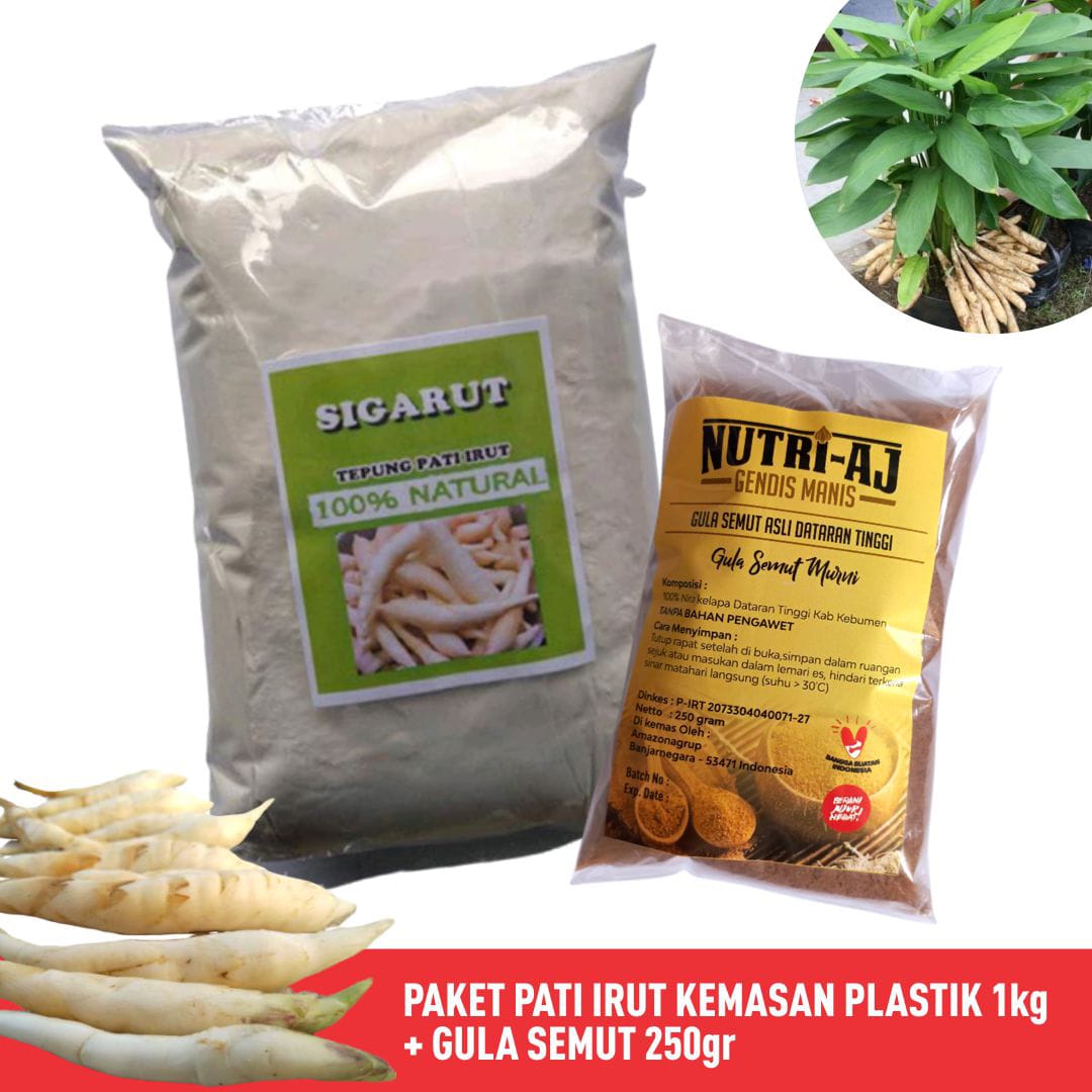 Tepung/Pati Irut / Angkrik - Gula Semut - Paket 3 | Lazada Indonesia