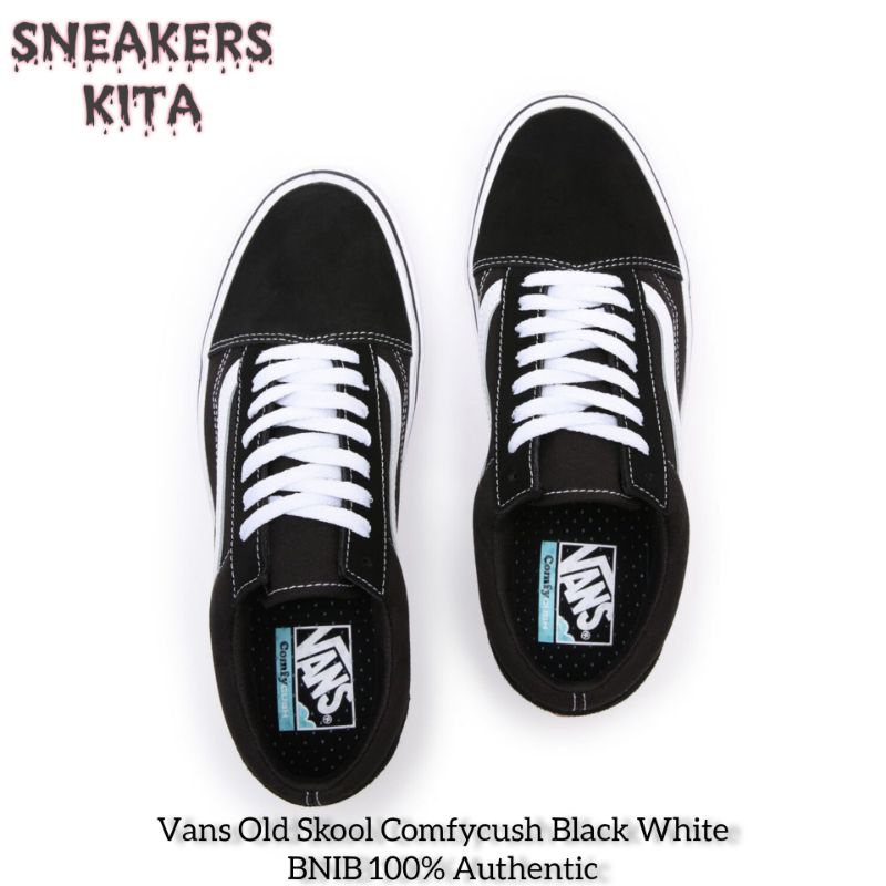 old skool vans comfycush