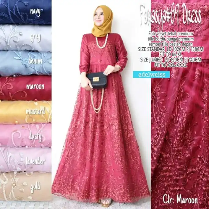 Realpict Gamis Brokat Selena Terbaru 2021 Mix Selendang Gamis Wanita Brokat Tile Terbaru Gamis Pesta Wanita Terbaru Free Masker Gamis Selendang Brukat Tile Terbaru Lazada Indonesia