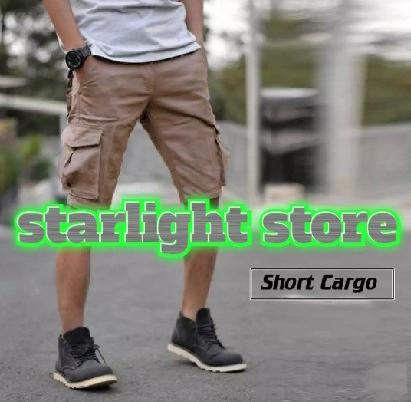 Fashion Celana Pendek Model Cargo Terbaru Pria/Celana short Cargo Pria/ STARLIGHT STORE