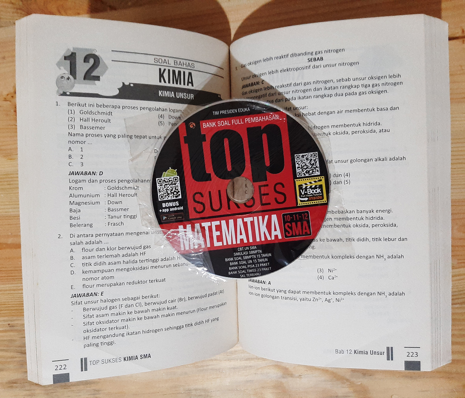 Buku Pelajaran Top Sukses Kimia Sma 10 11 12 Bank Soal Full Pembahasan Edisi Lengkap Lazada Indonesia
