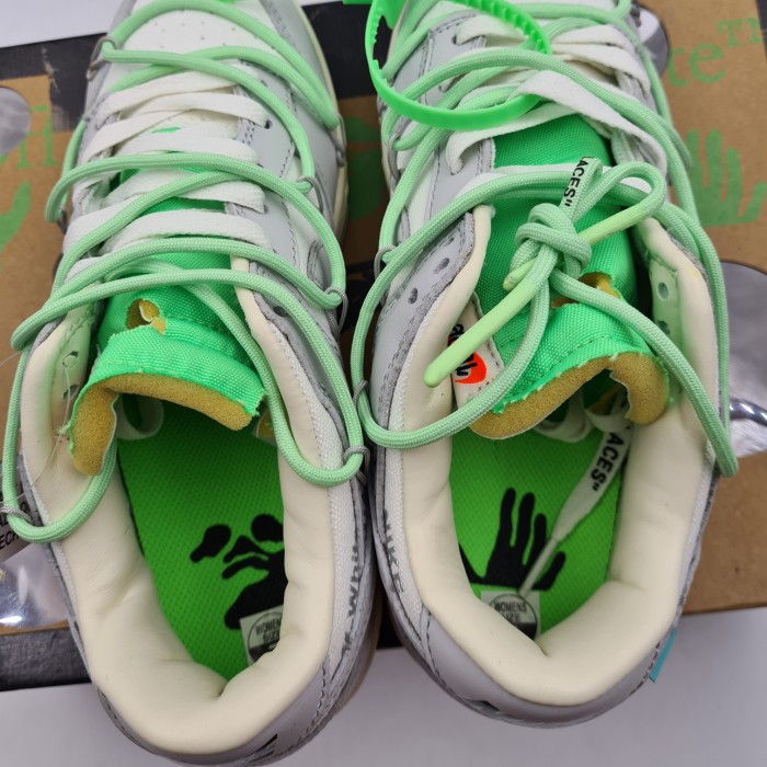 off white dunk low white