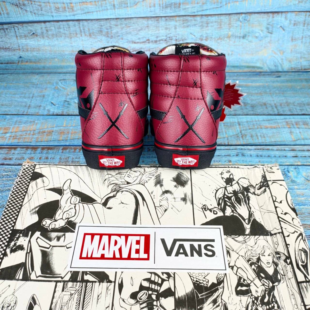 vans marvel 2018 deadpool