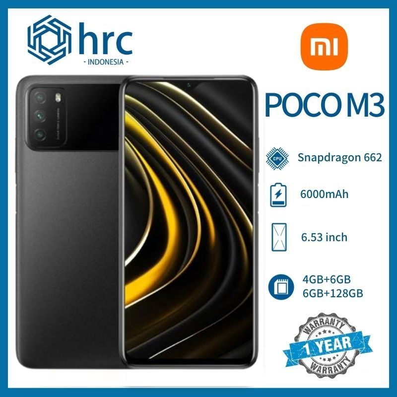 HP Xiaomi Poco M3 RAM4/128-6/128 Snapdragon662 Batteria