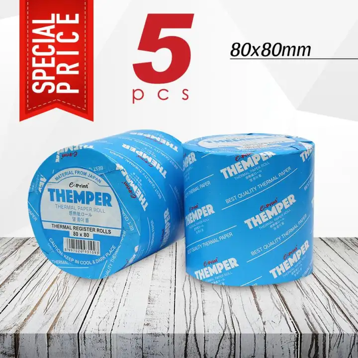 ukuran thermal paper