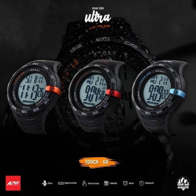 Jam Tangan Arei Ultra Watch / Jam Rei Touch Screen Original
