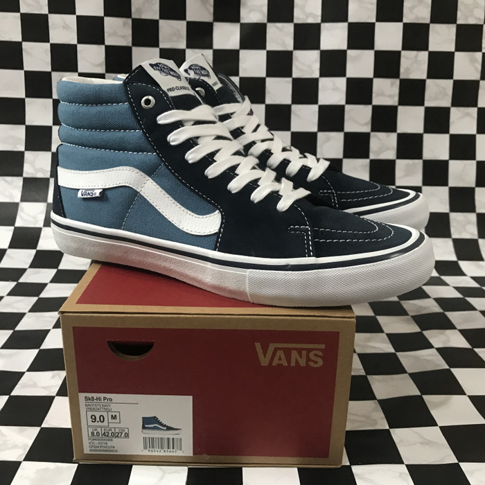 Jual Vans Sk8 Hi Navy Original Terbaru 