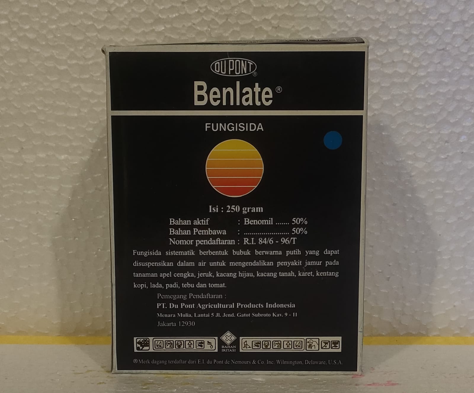 BENLATE fungisida -250 gram -untuk mengendalikan penyakit jamur pada ...