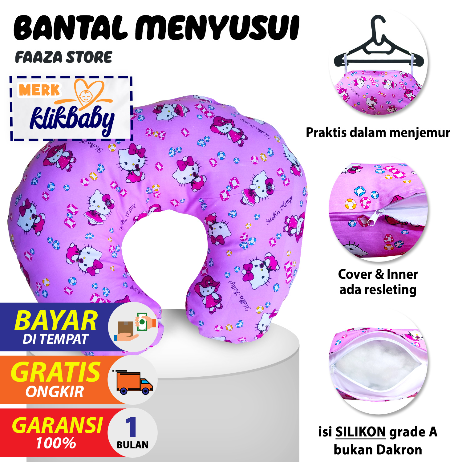 cara guna nursing pillow