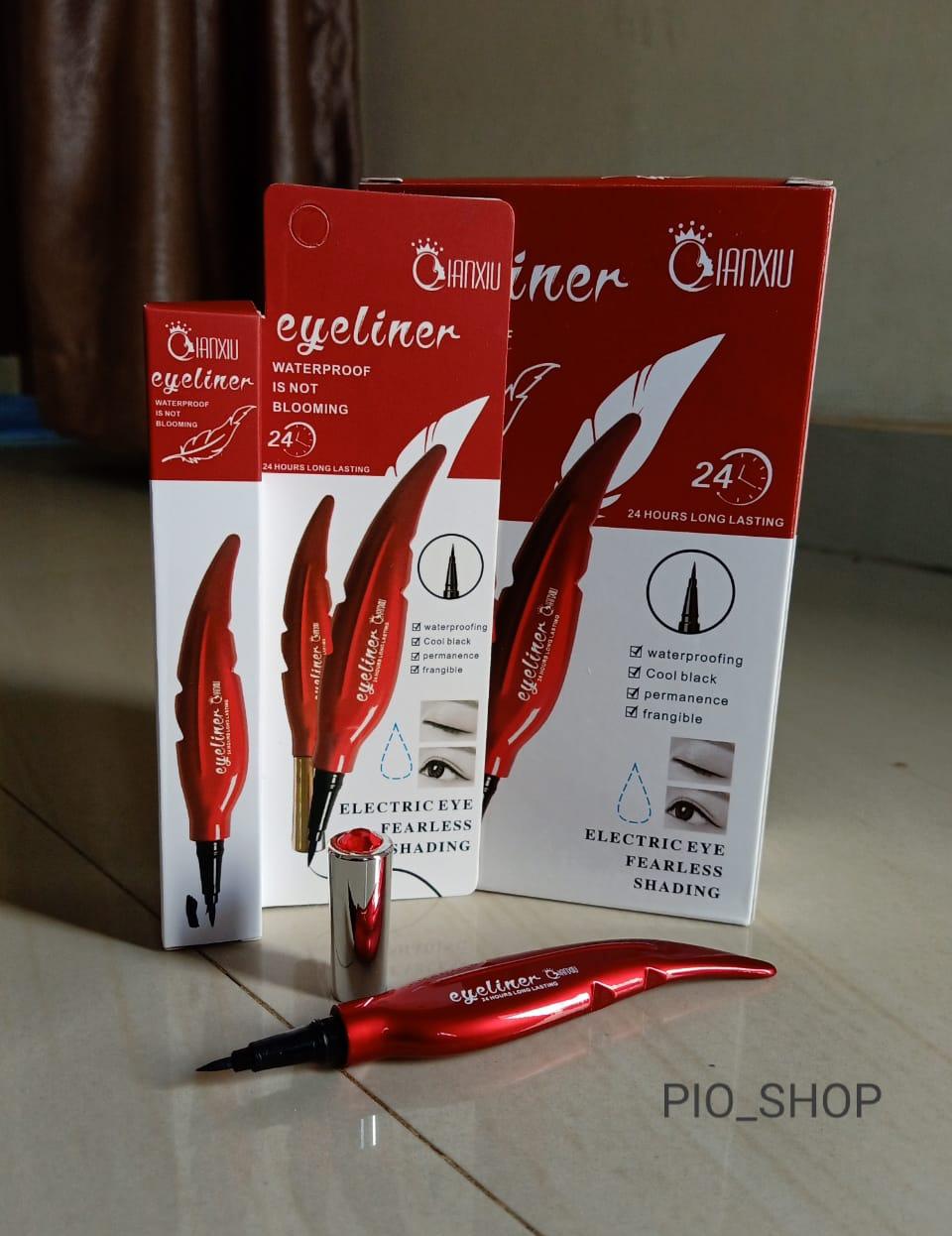 ( lusinan) Eyeliner Qianxiu waterproof Lazada Indonesia