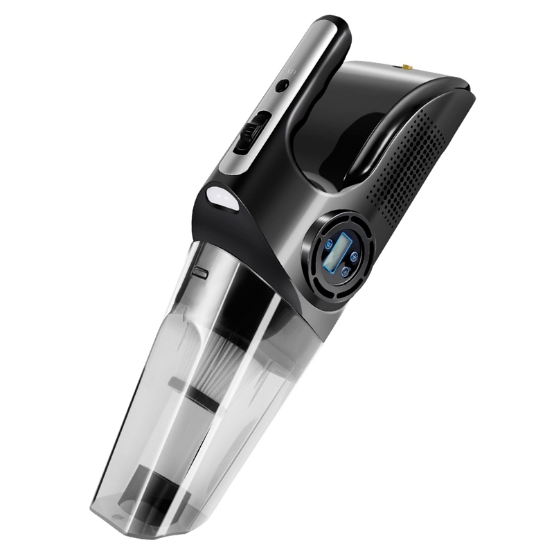 Car Vacuum Cleaner Air Pump Four in One Car Wireless Rechargeable Vacuum Cleaner Wet and Dry Portable Inflatable