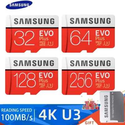 Ssmsung 32/64/128/256GB Kartu Memori 80MB/S Ultra Microsd SD Micro SDHC Class 10 Memory TF Card