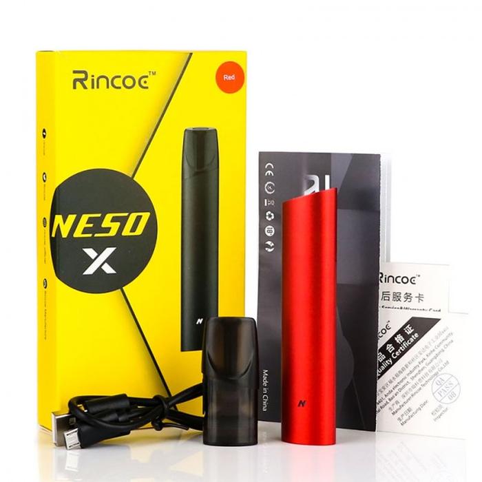 Authentic Rincoe Neso X Pod System Kit 350mAh Pods Vape Vapor Vaping |  Lazada Indonesia