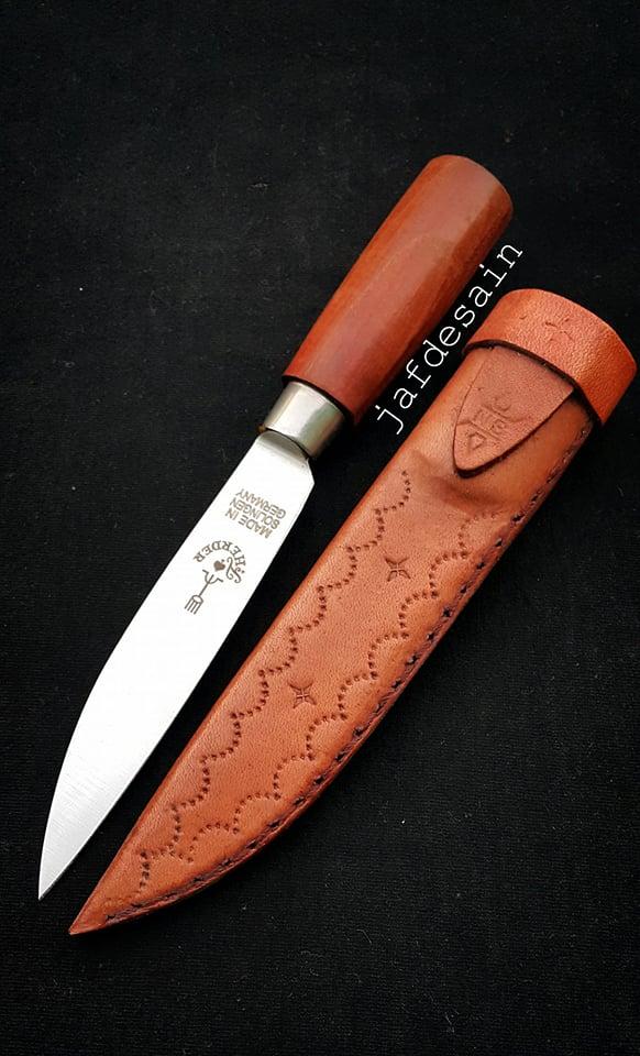 Pisau cap Garpu Asli 4 inch Original made In Solingen Germany