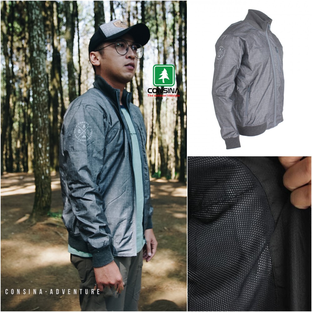 Jaket Outdoor Consina Spectra Bomber Jacket Jaket Polyester