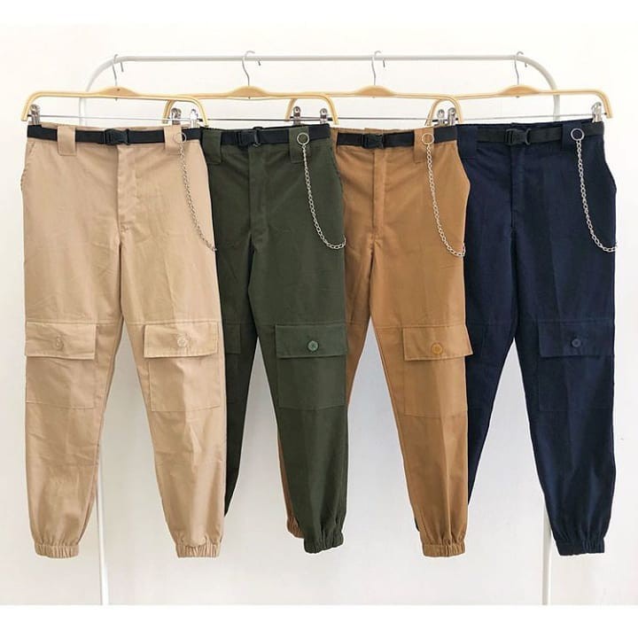 jogger cargo jeans