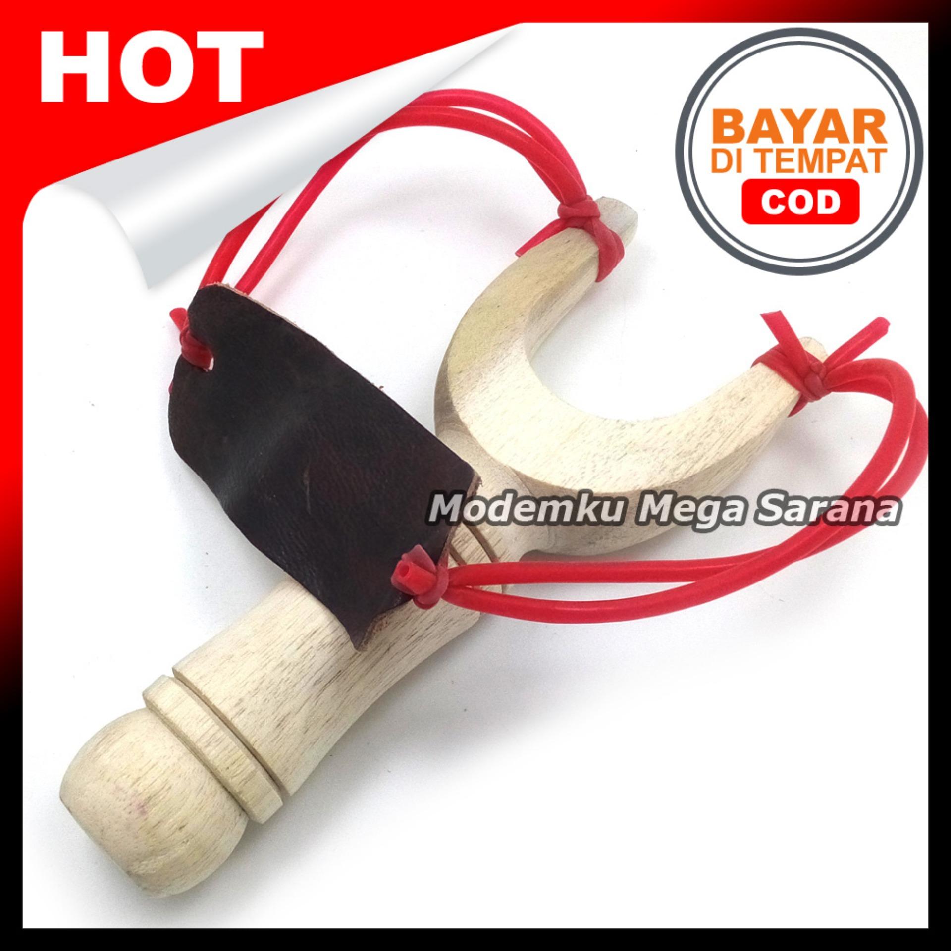 Mainan Tradisional Ketapel Kayu Polosan