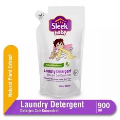 Sleek Baby Laundry Detergent Kemasan Pouch 900ml