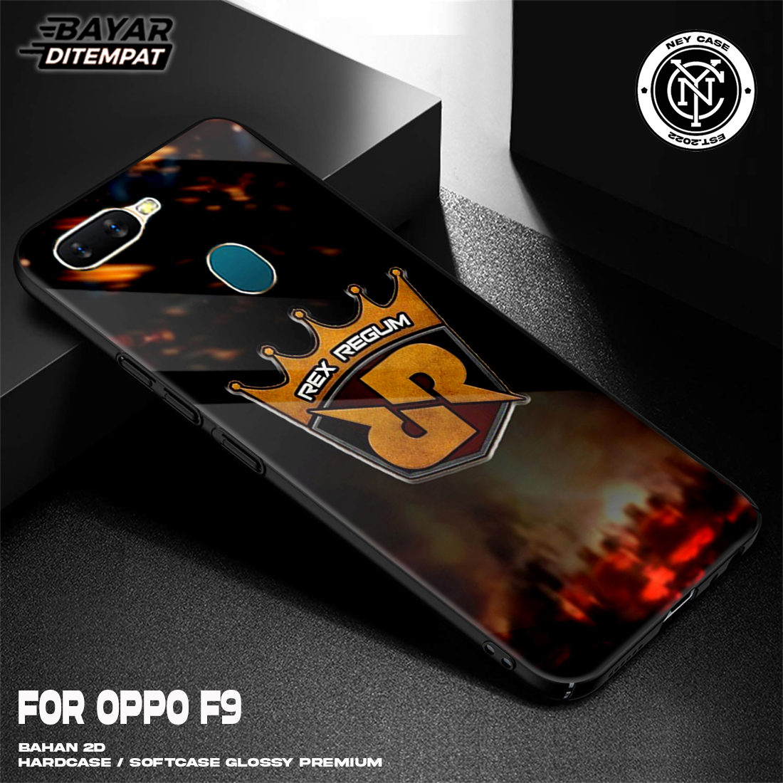 Case Terlaris Cover Oppo F9 Pro Oppo F9 OppoF9 Invisible I Ring