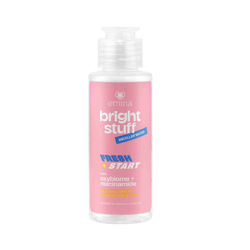 EMINA Bright Stuff Micellar Water Drop Cleanser / Pembersih Wajah