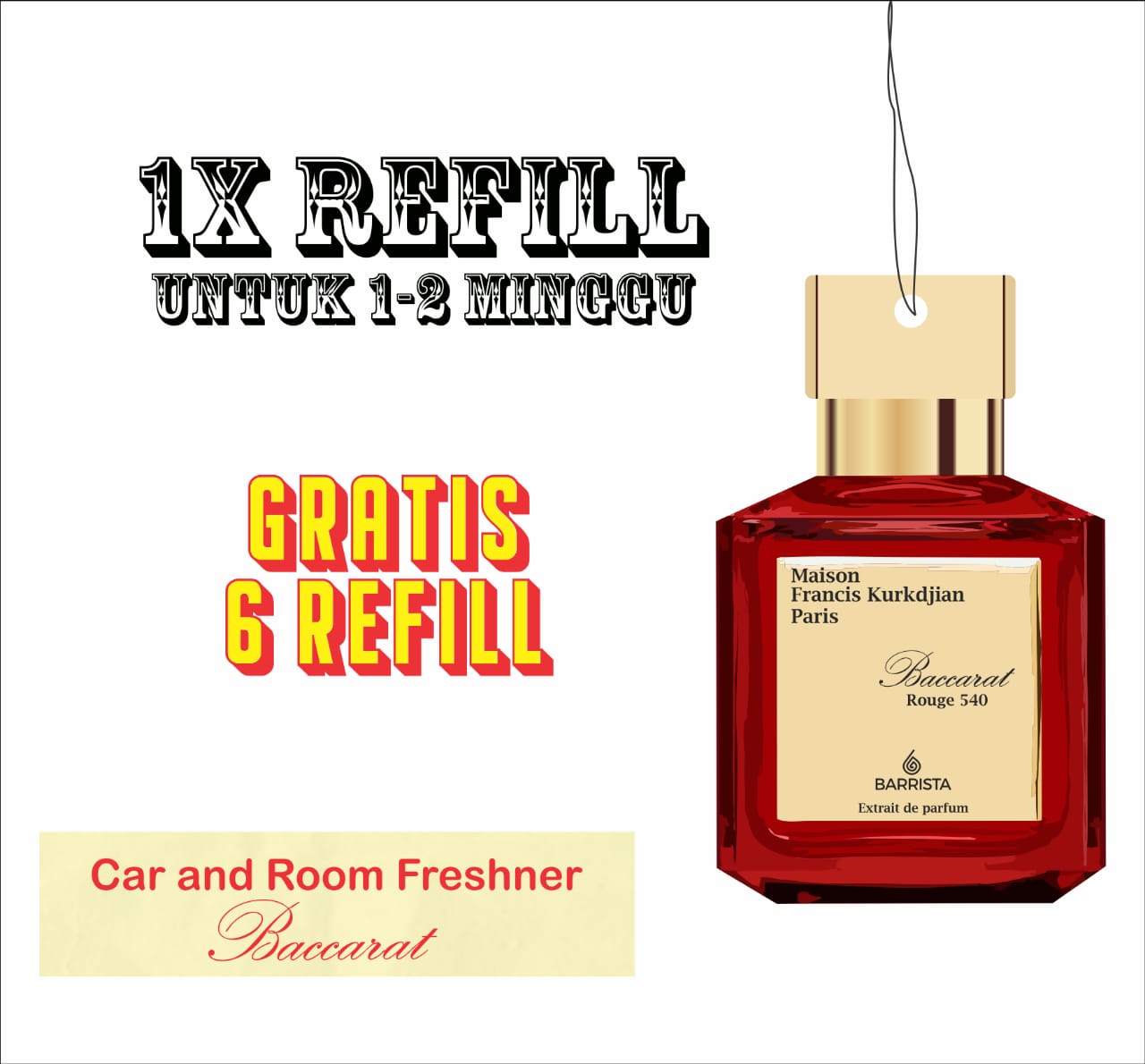 Parfum Baccarat Rouge 540 Ori Singgapore Lazada Indonesia