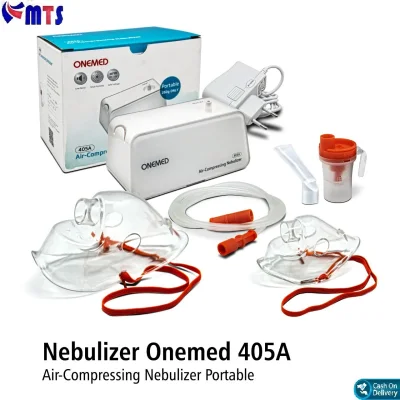 COD - Nebulizer Onemed 405 A Compressor Nebulizer 405A Alat Uap Inhaler
