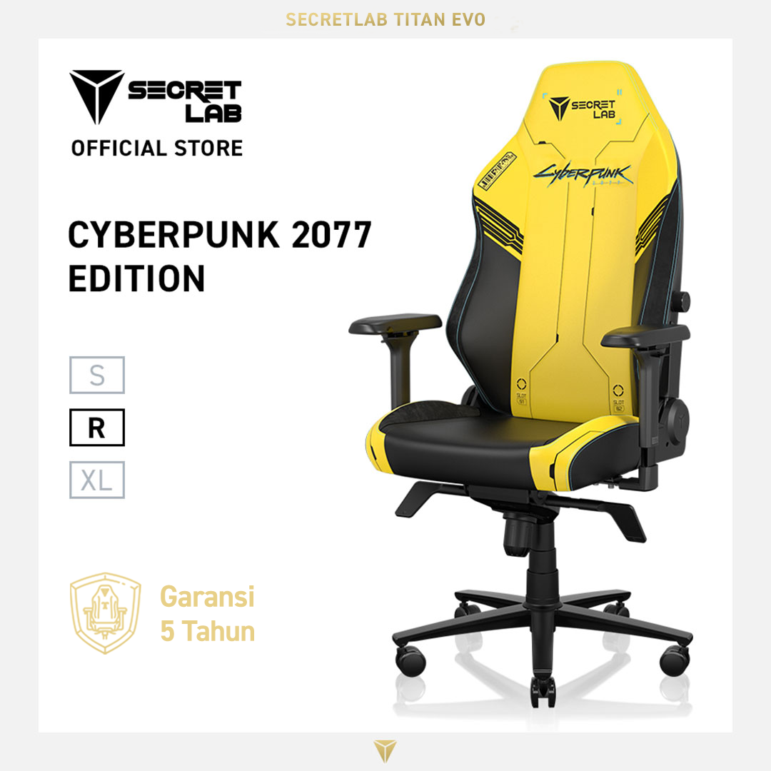 Secretlab TITAN Evo Kursi Gaming—Cyberpunk 2077 Lazada Indonesia