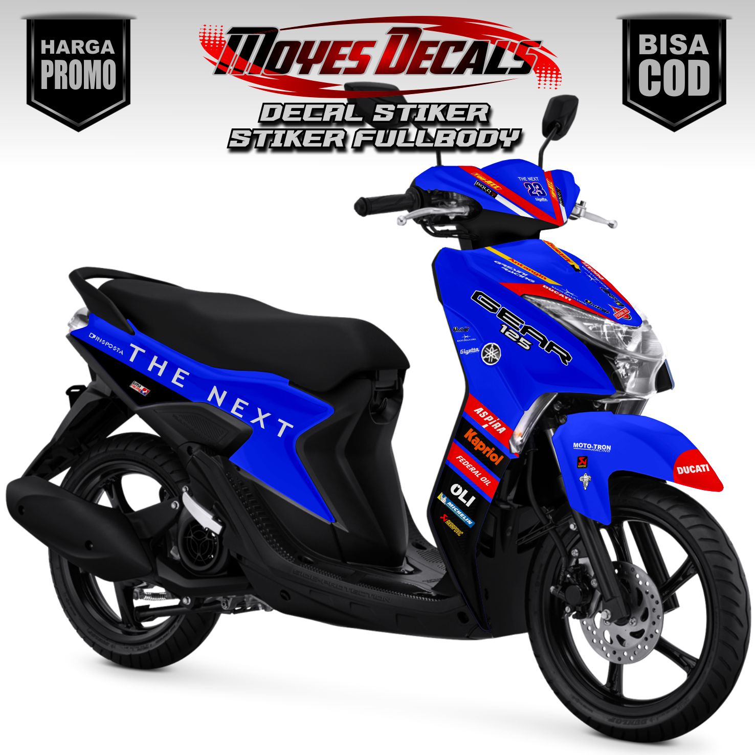 ⭐⭐⭐⭐⭐decal mio gear 125 stiker decal mio gear 125 decal motor mio gear ...