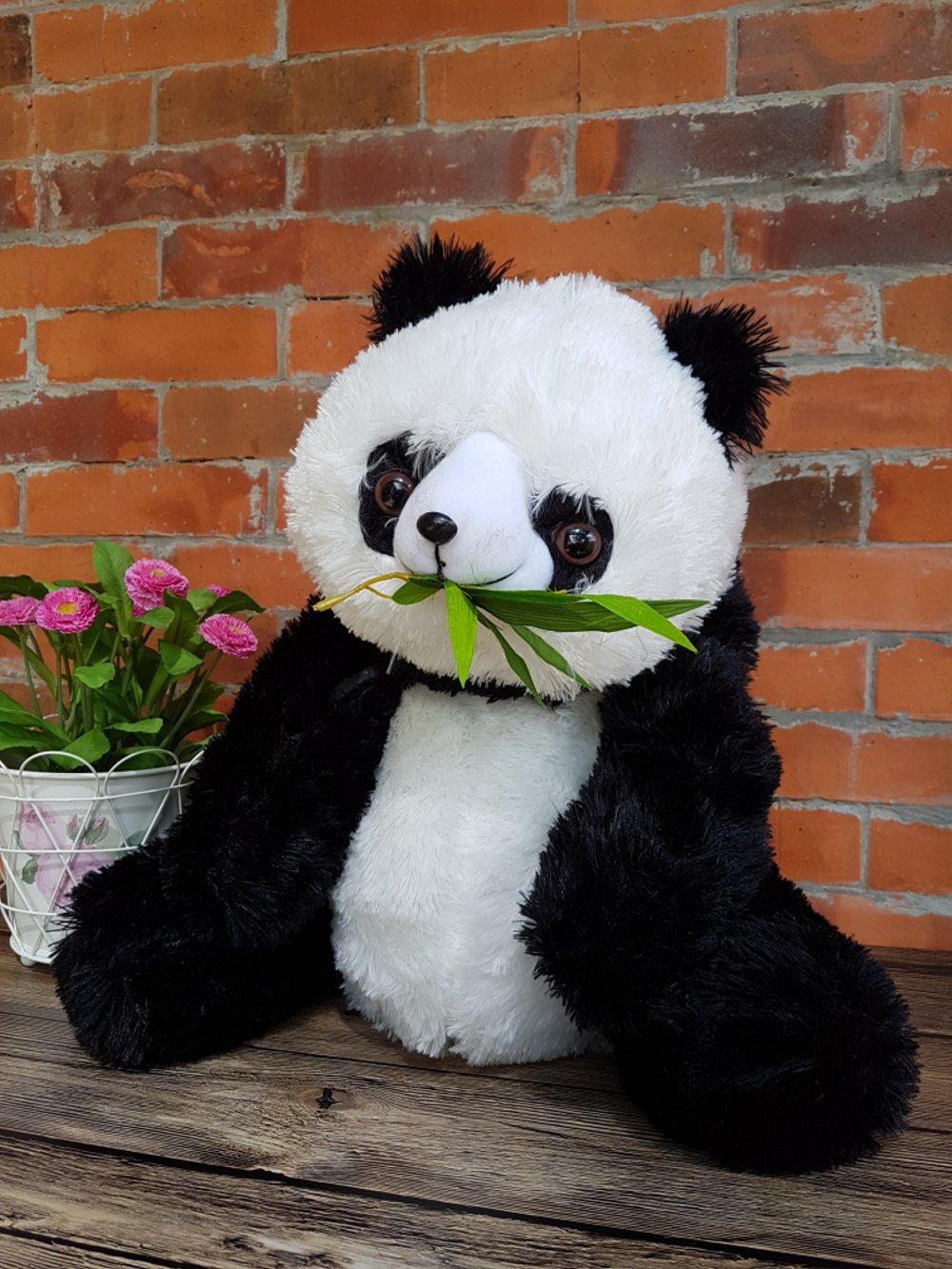 Boneka Panda Bambu / Rumput XL size _57 cm x 43 cm