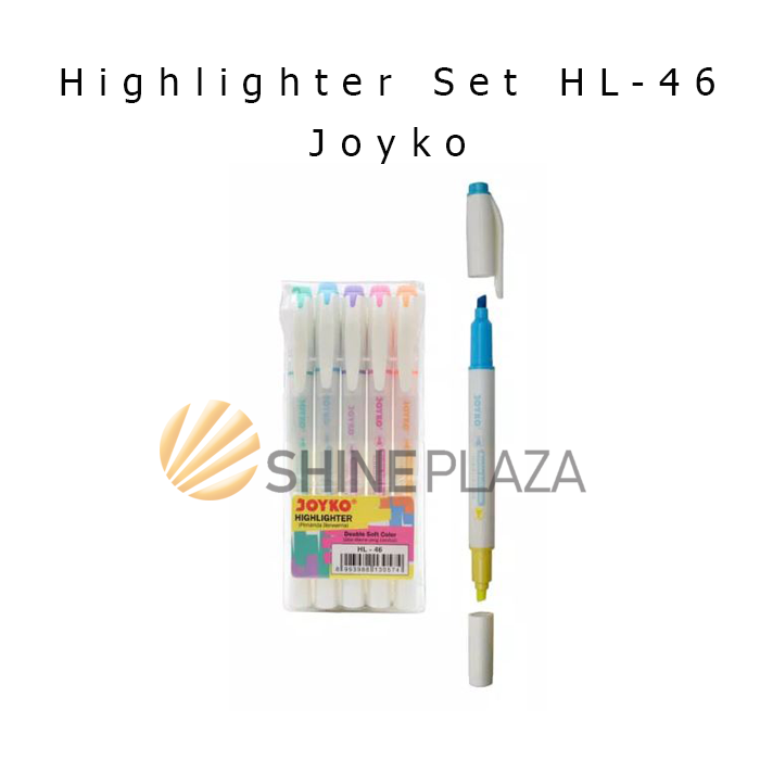 Highlighter Joyko HL46 Highlighter Joyko Pastel Color HL46 Lazada