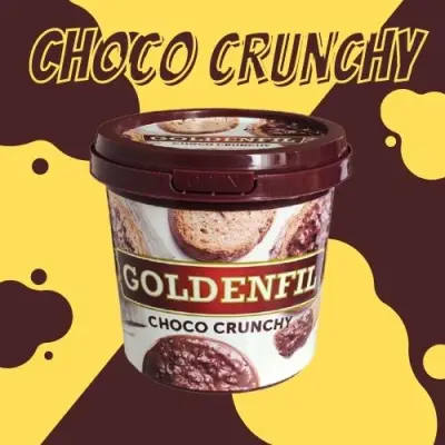 Goldenfil Choco Crunchy Selai Roti Original 1 Kg
