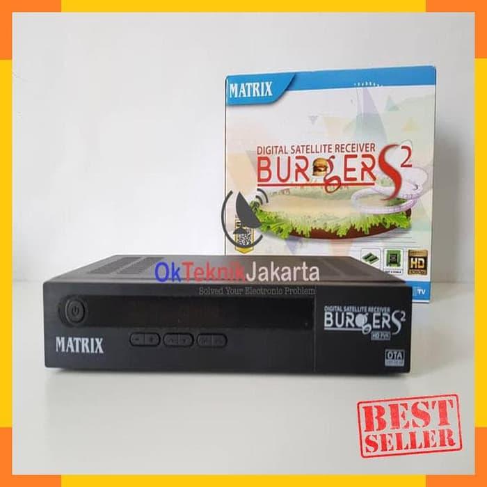 Receiver TV - Receiver Parabola Matrix Burger Mini S2 Tandberg Power
