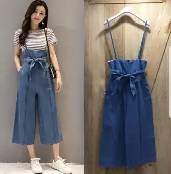 f&f denim jumpsuit