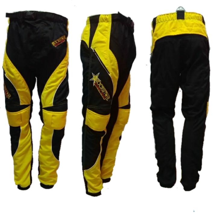 Go Sports Celana Trail Cross Motocross Mx Racing Sepeda Hitam Kuning R Lokal