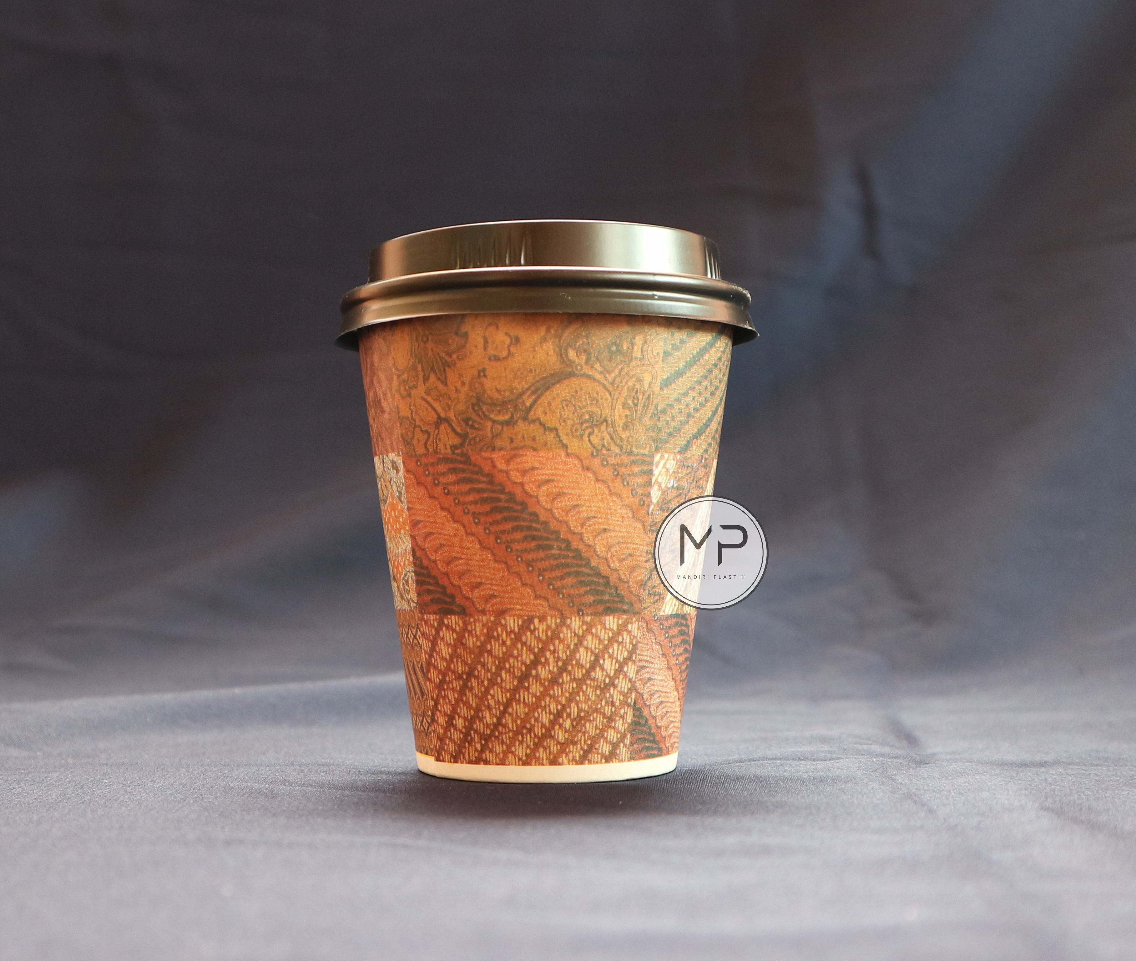 Paper Cup Papercup Gelas Kertas Kopi Motif 8oz Dengan Tutup 50pcs Lazada Indonesia 0025