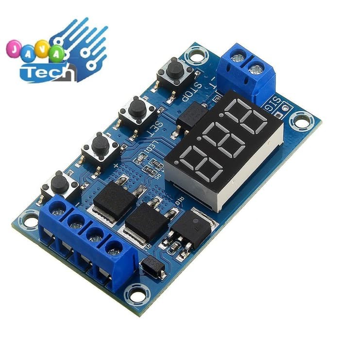 Digital Delay Timer Trigger ONOFF Mosfet 536V DC Lazada Indonesia