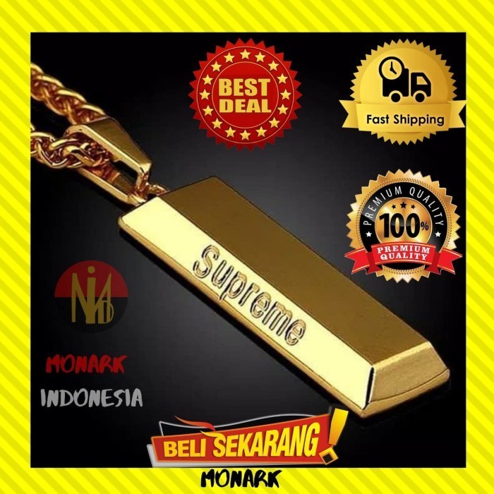 Jual Supreme Gold Bar Terbaru - Aug 