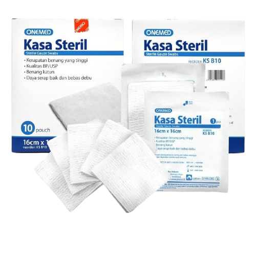 Bisa Cod Kasa Steril Onemed Sterile Cm X Cm Box Isi Pouch