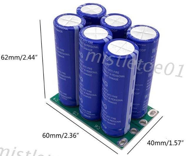 Super capacitor - Super Kapasitor 12v - 16.2v 100F Series | Lazada ...