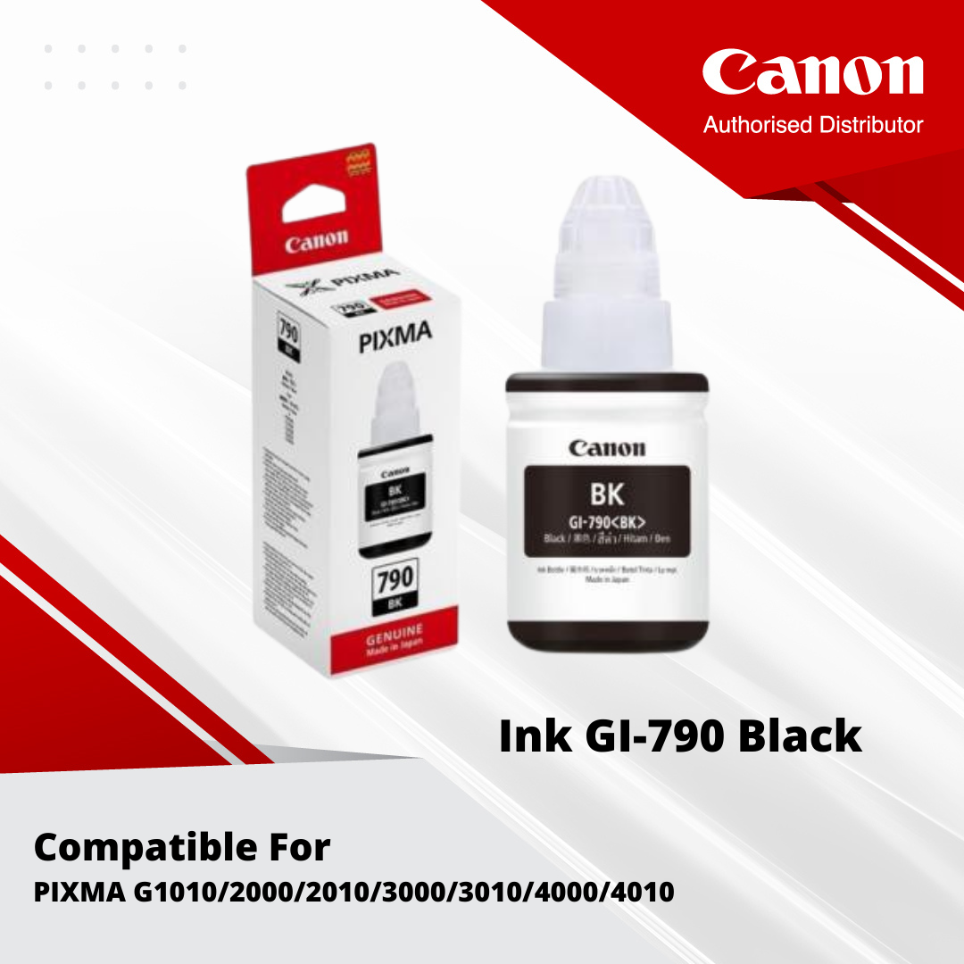 Canon Ink Bottles GI790 Black Lazada Indonesia