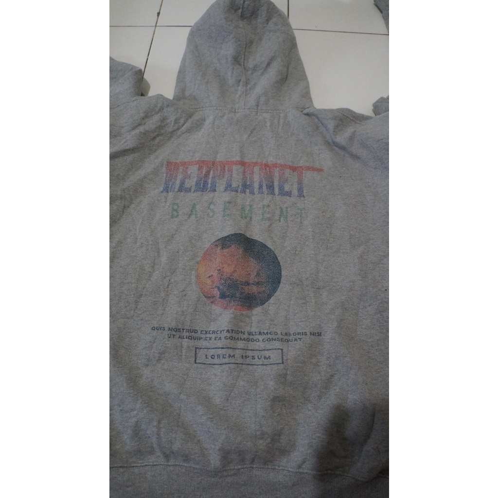 Hoodie ONA BASEMENT Second Branded Lazada Indonesia - Main Image