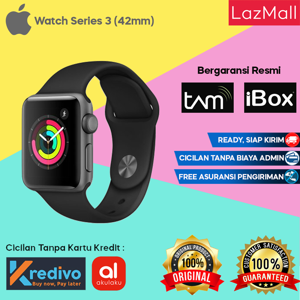 Jual Space Gray Apple Watch Series 3 Terbaru - Jun 2022 | Lazada.co.id
