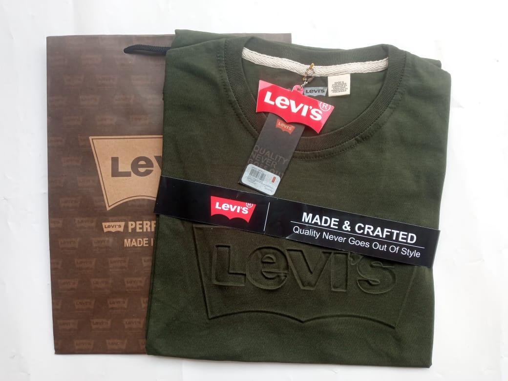 KAOS TSHIRT LEVI'S TIMBUL/EMBOS PREMIUM 
