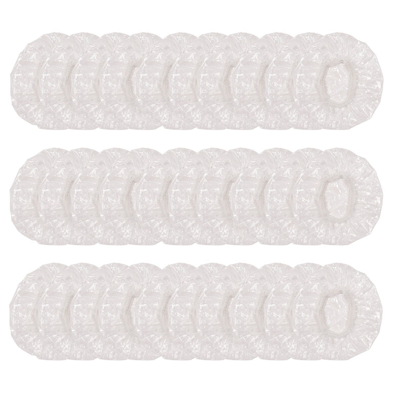 300 Pcs Disposable Ear Protectors, Clear Waterproof Ear Covers for Shower, Bathing, Hair Dye