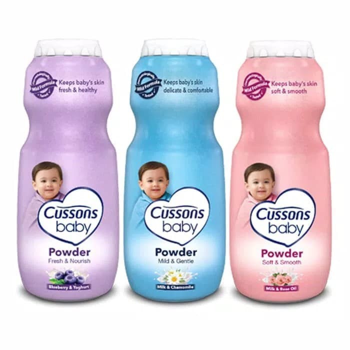 CUSSONS BABY POWDER SOFT&SMOOTH MILD GENTLE FRESH NOURISH