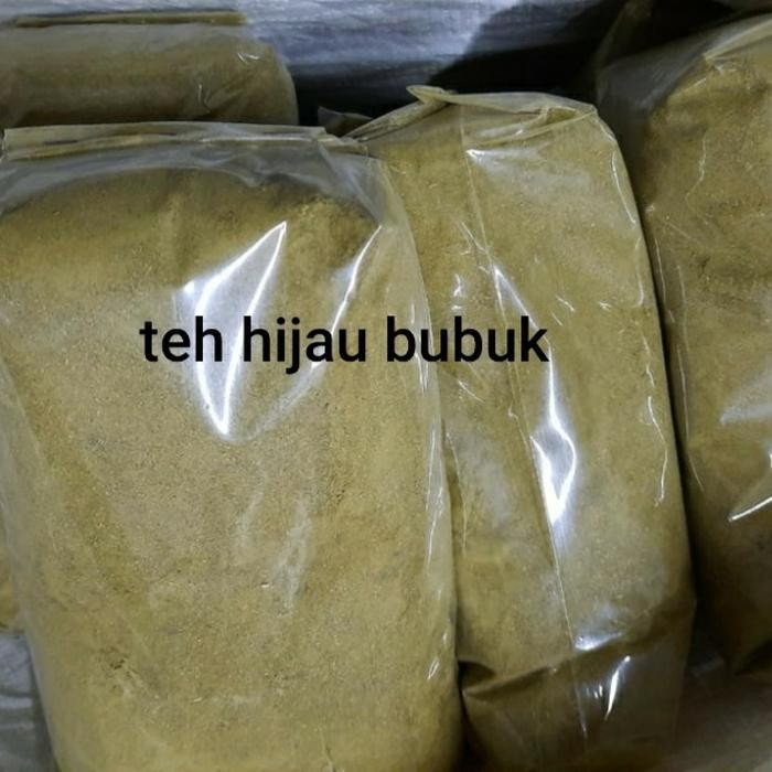 Teh hijau bubuk 500 gram Teh Hijau Serbuk Asli Murni 1/2 kg Alami ...